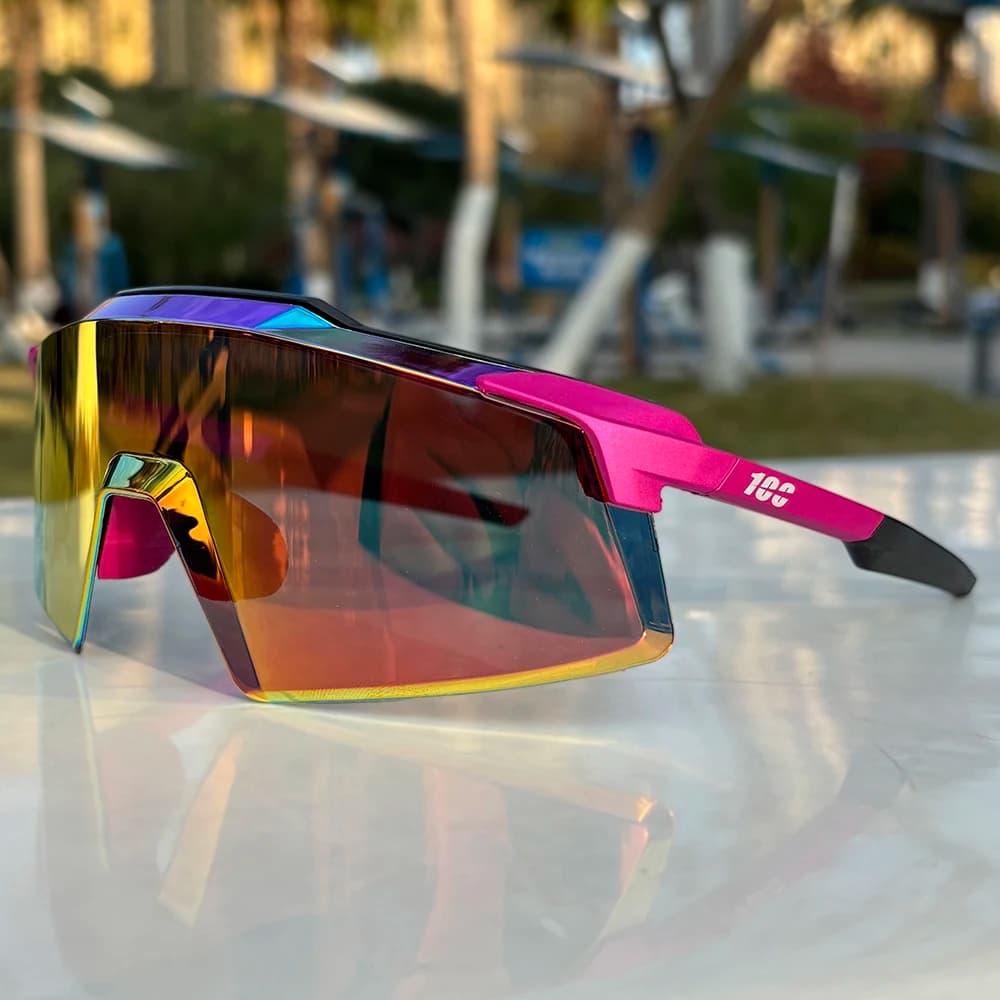 Cycling Glasses UV400 Outdoor Sports Sunglasses Men 100 MTB Cycling Goggles Women Road Bike Eyewear