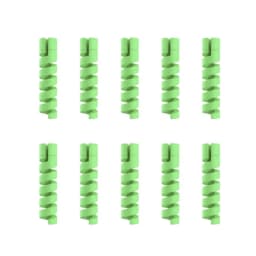 10PCS Spiral Cable Protector Winder Soft Silicone Cable Winder Clip Saver Cover For Android Phone Mouse Earphone Wire Protection