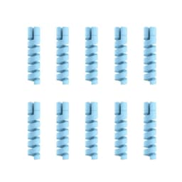 10PCS Spiral Cable Protector Winder Soft Silicone Cable Winder Clip Saver Cover For Android Phone Mouse Earphone Wire Protection