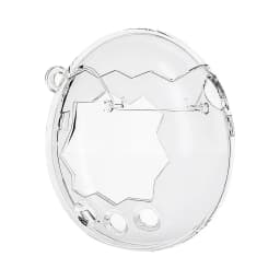 Clear PC Protective Case for Tamagotchi Paradise, Transparent Shockproof Full Cover Shell