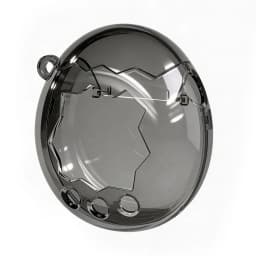 Clear PC Protective Case for Tamagotchi Paradise, Transparent Shockproof Full Cover Shell