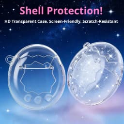1Piece Clear Protective Case for Tamagotchi Paradise Shockproof Cover Skin Shell Waterproof Replacement Shell Parts Dustproof