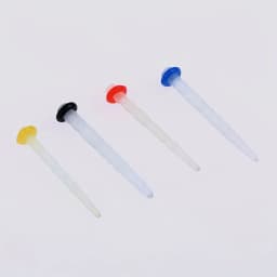 50Pcs Dental Fiber Posts Straight Screw Quartz Glass Fiber Resin Post Root Canal Pile Restorative Orthodontic Filling