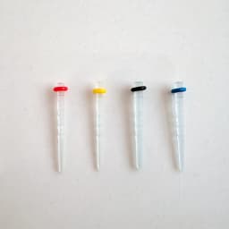 50Pcs Dental Fiber Posts Straight Screw Quartz Glass Fiber Resin Post Root Canal Pile Restorative Orthodontic Filling