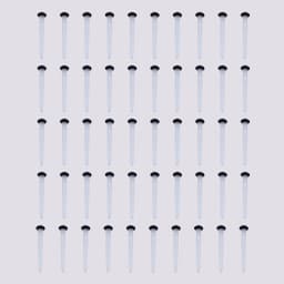 50Pcs Dental Fiber Posts Straight Screw Quartz Glass Fiber Resin Post Root Canal Pile Restorative Orthodontic Filling