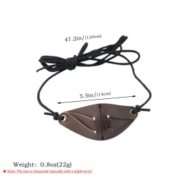 Outdoor Sling Leather Traditional Shepherd Hunting Slingshot Survival Camping Entertainment Throwing Stone Hand Catapult Tool