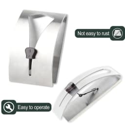 1 Zipper Jig Tool Quick Zipper Jig Sliders Stainess Steel Zipper Puller Helper Zipper Installing Tool for Pants Dresses Repair