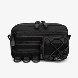 Men's Multifunctional Waist Belt Bag Fanny Pack with Molle Accessories Mobile Gear Hip Bag for Climbing Camping Tool Pouch