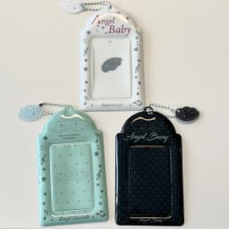 Ins Style Kpop Star Card Protection Cover Keychain Pendant 3inch Idol Photo Card Holder Bus Card Case