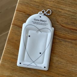 Ins Style Kpop Star Card Protection Cover Keychain Pendant 3inch Idol Photo Card Holder Bus Card Case