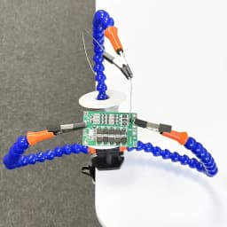 Helping Hands Soldering, Third Hand PCB Circuit Board Holder Flexible Arms with Desk Clamp Base for Electronic Boards Repair