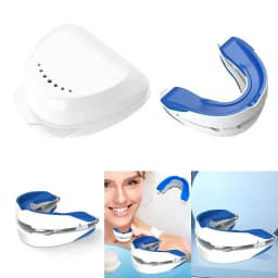 Anti-snoring Mouthpiece Anti-snoring Device Nighttime Teeth Guard Adjustable Sleeping Mouthguard for Bruxism