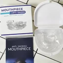 Anti-snoring Mouthpiece Anti-snoring Device Nighttime Teeth Guard Adjustable Sleeping Mouthguard for Bruxism
