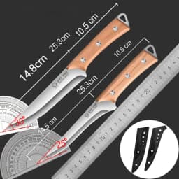 High hardness stainless steel boning knife Domestic kitchen knife Butcher sheep pig beef sharp butcher knife Chef's sharp knife