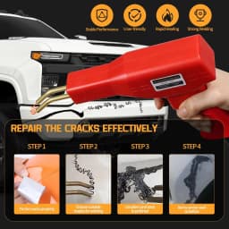 Plastic Welder Welding Machine Car Bumper Soldering Gun 4 Types Staples for Bumper/Kayak/Plastic Product Repairs