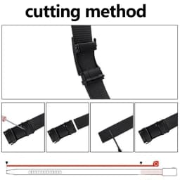 Men's Automatic Buckle Canvas Nylon Belt, Korean Fashion, Outdoor & Military Training