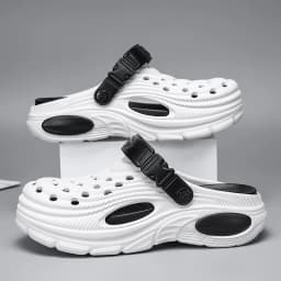 Plus Size47 48 Men Clogs Sandals Summer Outdoor Garden Clogs Hole Shoes Male Casual Shoes Water Shoes Comfort Home Soft Slippers