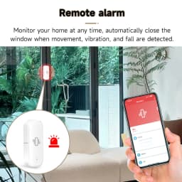 Tuya ZigBee Vibration Detector Smart Life App Monitor Remote Security Protection Zigbee Sensor Motion Shock Alarm Need Gateway
