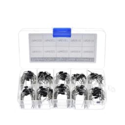 200Pcs 10 Values Rectifier Diode Assorted Kit 1N4001 1N4002 1N4003 1N4004 1N4005 1N4006 1N4007 1N5817 1N5818 1N5819 with Box