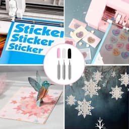 10pcs Replacement Cutting Blades for Cricut Joy & Joy Xtra Cutting Machine Paper Cutter Cutting Vinyl Fabric for DIY Projects