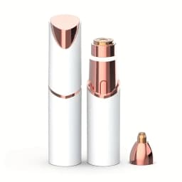 2-in-1 Facial and Eyebrow Trimmer, USB Charging Hair Removal Device, Women's Lipstick Shaver, Suitable for Face, Lips, and Body