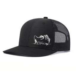 1PC New Fashion Richardson Micro Curved Trucker Cap Fishing PrintedSummer Mesh Breathable Baseball Caps Outdoor Gorras Hombre