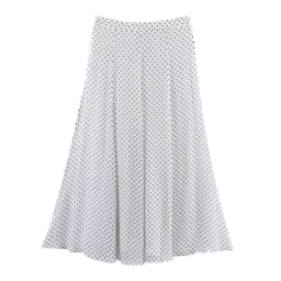 KONDALA Vintage Polka Dot Women Sets Chiffon Bow Tie Loose Blouses Loose Long Skirts Fashion 2026 Spring Summer Holiday Suits