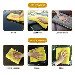 High-end Microfiber Towel Car Wash Towel Detailing Cleaning Cloth Car Wash Drying Towel Car Absorbent Cleaning Products