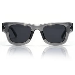 Rocky RB4940 Puffer Square Sunglasses Basic Classic Brand Black Lens Sunglasses UV400