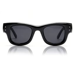 Rocky RB4940 Puffer Square Sunglasses Basic Classic Brand Black Lens Sunglasses UV400