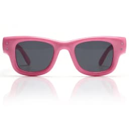 Rocky RB4940 Puffer Square Sunglasses Basic Classic Brand Black Lens Sunglasses UV400