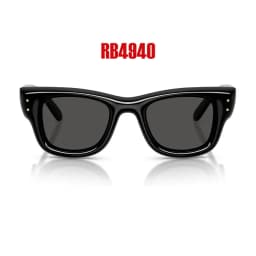 Rocky RB4940 Puffer Square Sunglasses Basic Classic Brand Black Lens Sunglasses UV400