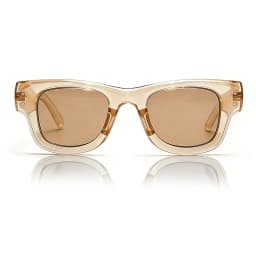 Rocky RB4940 Puffer Square Sunglasses Basic Classic Brand Black Lens Sunglasses UV400