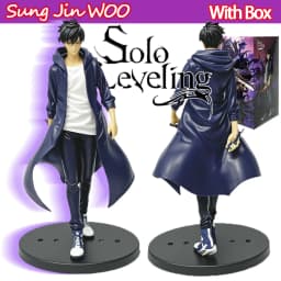 In Stock Solos Levelings (Anime Version) Figure -Sung Jinwoo Action Figure 21cm PVC Collect Figures Model Toy New Year gift 