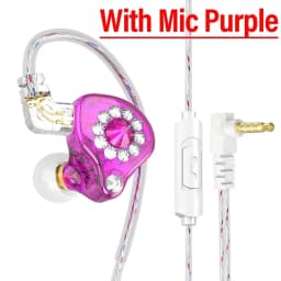 Original QKZ AK6 In Ear Earphone 6 Dynamic Driver Unit Headphone With Mic Stereo Sports HIFI Subwoofer Headset Monitor Earbuds