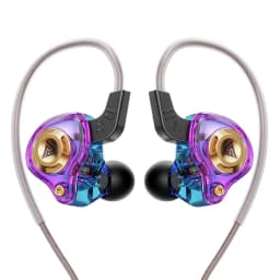 Original QKZ AK6 In Ear Earphone 6 Dynamic Driver Unit Headphone With Mic Stereo Sports HIFI Subwoofer Headset Monitor Earbuds
