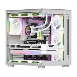 LDPCSJ Prism 5 Pro 120mm RGB Fan ARGB PC Case Ventiladores 4PIN PWM 5V-3PIN CPU Water Cooler Gaming PC Cooling Kit RGB Fans