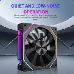 LDPCSJ Prism 5 Pro 120mm RGB Fan ARGB PC Case Ventiladores 4PIN PWM 5V-3PIN CPU Water Cooler Gaming PC Cooling Kit RGB Fans