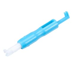 Sewing Needle Inserter Automatic Needle Threader Bodkin Threading Tool For Sewing Machine Holds Firmly Blue White