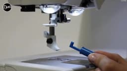 Sewing Needle Inserter Automatic Needle Threader Bodkin Threading Tool For Sewing Machine Holds Firmly Blue White