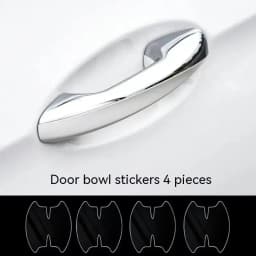 Car Door Handle Protective Sticker Wear Resistant Scratch Resistant Transparent Protective Strip TPU Door Bowl Protective Stick
