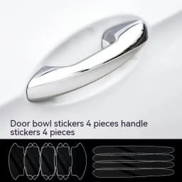 Car Door Handle Protective Sticker Wear Resistant Scratch Resistant Transparent Protective Strip TPU Door Bowl Protective Stick