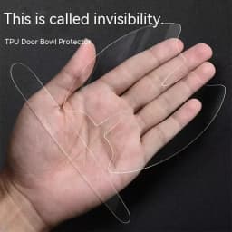 Car Door Handle Protective Sticker Wear Resistant Scratch Resistant Transparent Protective Strip TPU Door Bowl Protective Stick