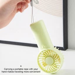 1PCMini Portable Fan AAA Battery Handheld Fan For Men Women Creative Small Fan Air Cooler Perfect For Office Outdoor Travel