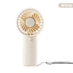 1PCMini Portable Fan AAA Battery Handheld Fan For Men Women Creative Small Fan Air Cooler Perfect For Office Outdoor Travel
