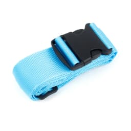 Straight Shaped Luggage Straps for Suitcase Polyester Luggage Belt with Adjustable Release Buckle Travel Accessory