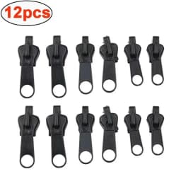 3 Sizes Universal Instant Fix Zipper Repair Kit Replacement Zip Slider Teeth Rescue Sewing Clothes Bag Zippers Tool Accessories