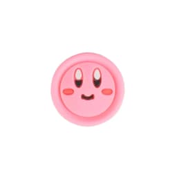 4PCS Cartoon Star Kirby Theme Silicone Joy Con Analog Thumb Grip Caps Joystick Cover Compatible with Switch/OLED/Lite/Switch 2
