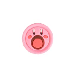 4PCS Cartoon Star Kirby Theme Silicone Joy Con Analog Thumb Grip Caps Joystick Cover Compatible with Switch/OLED/Lite/Switch 2