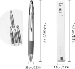 YIKOOLIN 5-in-1 Nail Dotting Pen Art Tools Ballpoint Pen Design Nail Art Tip Dot Paint Manicure Kit for Home And Salon Use